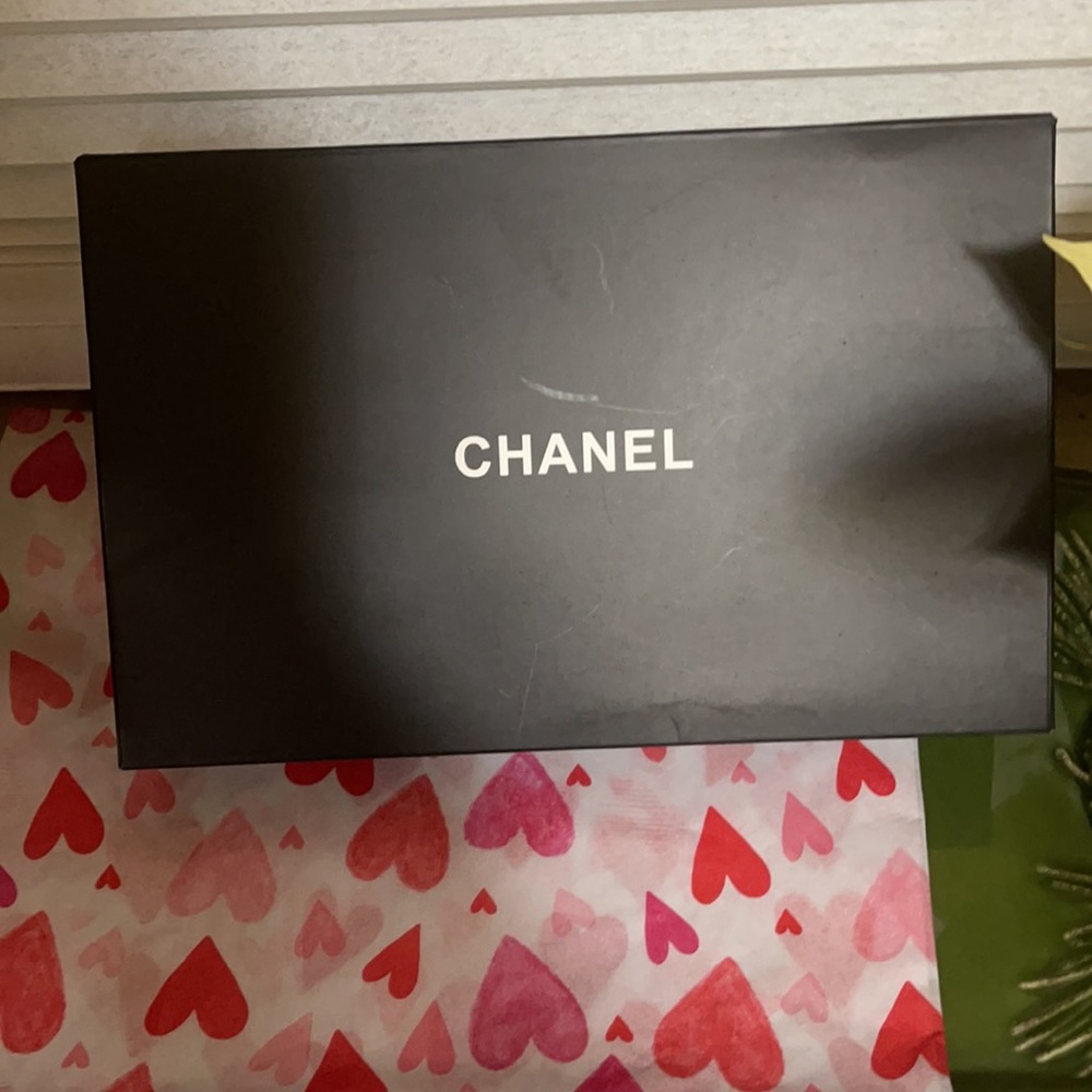CHANEL Black Crossbody cosmetic *neoprene
